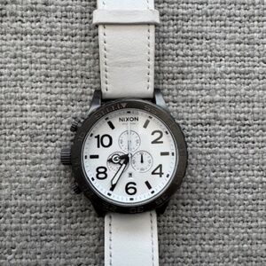 Nixon 51-30 Chrono Leather Watch